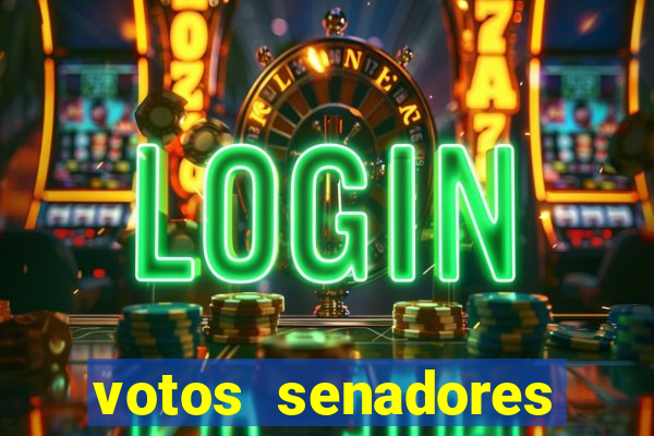 votos senadores impeachment moraes